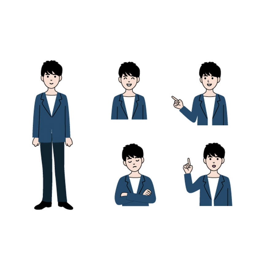 男性キャラクター