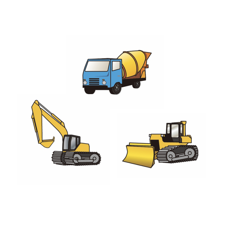 機械系イラスト、カジュアル絵柄